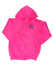 Load image into Gallery viewer, Sticky note zip up hoodie
