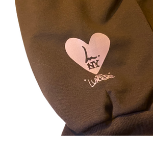 With love hoodie